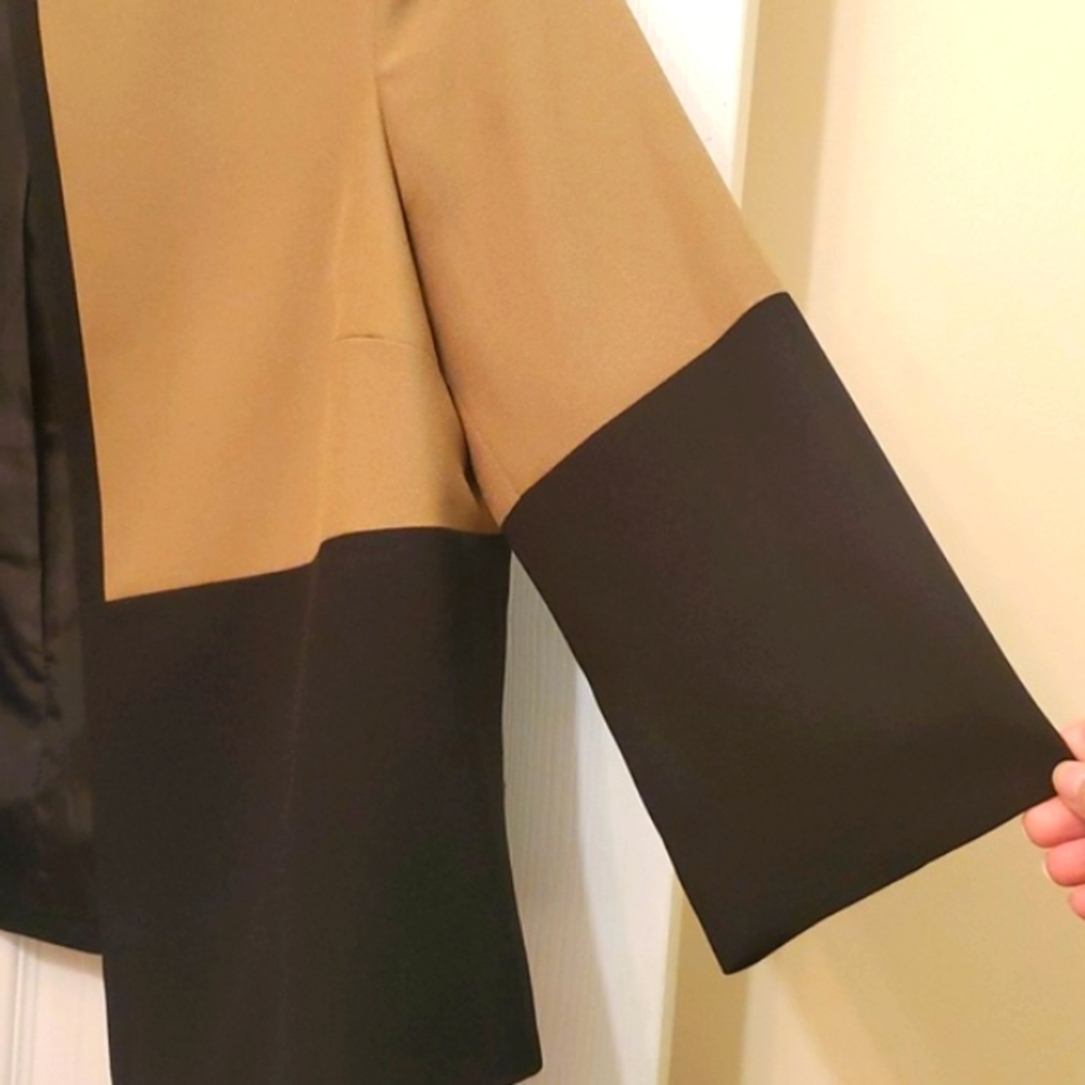 Kasper Color Block Open Front Blazer - image 3